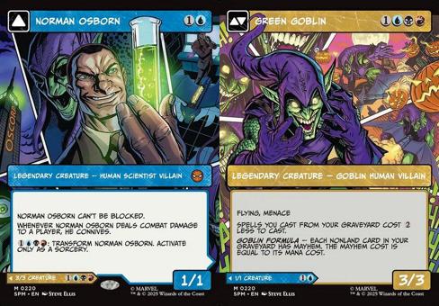Norman Osborn // Green Goblin (0220) (Borderless) - Foil