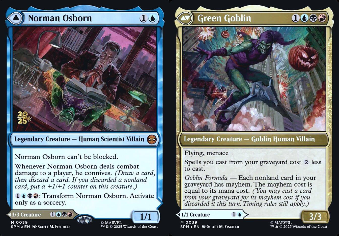 Norman Osborn // Green Goblin (0039) (Prerelease) (PSPM) - Foil