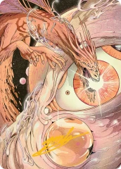 Nova Hellkite (40/54) Art Card - Gold-Stamped Signature