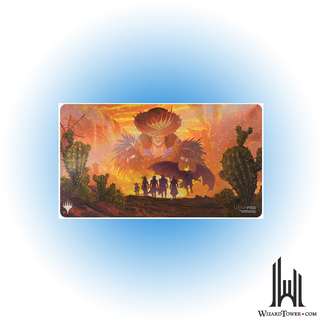 Playmat - Outlaws of Thunder Junction - Gang Silhouette (Holofoil)