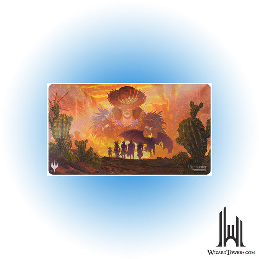 Playmat - Outlaws of Thunder Junction - Gang Silhouette (Holofoil)