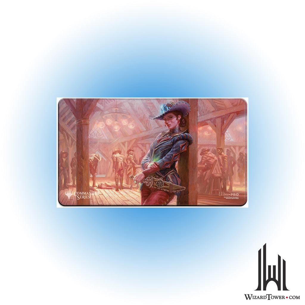 Playmat - Outlaws of Thunder Junction - Marchesa, Dealer of Death (Black Stitched)