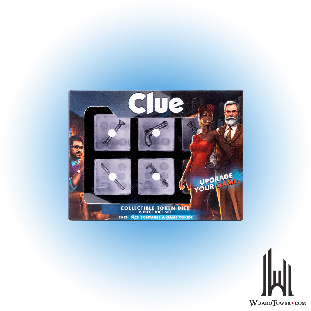 Dice Set - Clue Weapon Inclusions 22mm d6 6ct