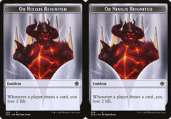 Ob Nixilis Reignited Emblem (026) // Ob Nixilis Reignited Emblem (026) Double-Sided Token