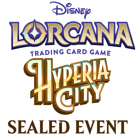 Oct 27 - Disney Lorcana - Hyperia City - Sealed Event