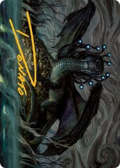 Oculus Whelp (15/81) Art Card (AMOM) - Gold-Stamped Signature