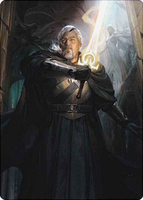 Odric, Lunarch Marshal (01/25) Art Card
