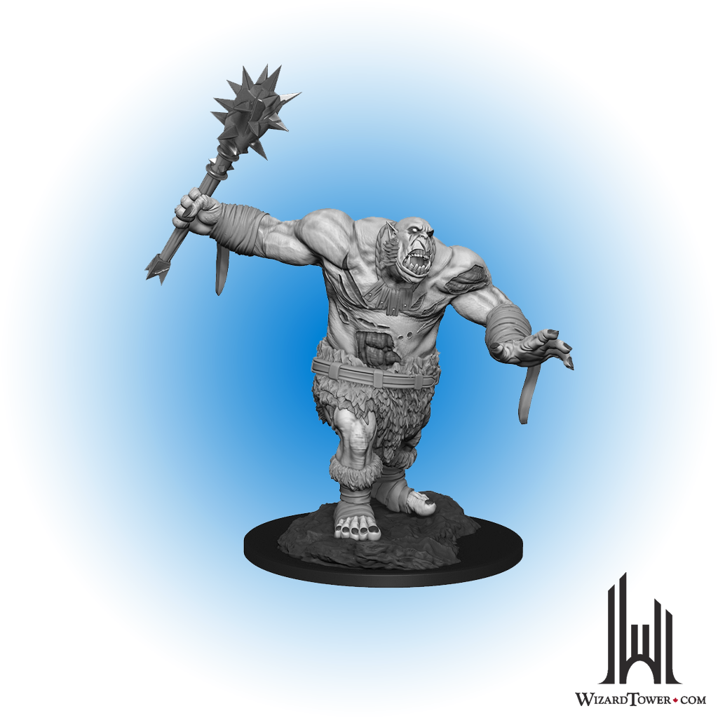 Unpainted Miniature - Dungeons & Dragons - Ogre Zombie