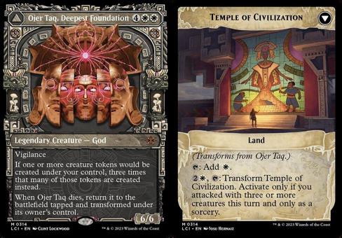 Ojer Taq, Deepest Foundation // Temple of Civilization (0314) (Showcase) - Foil