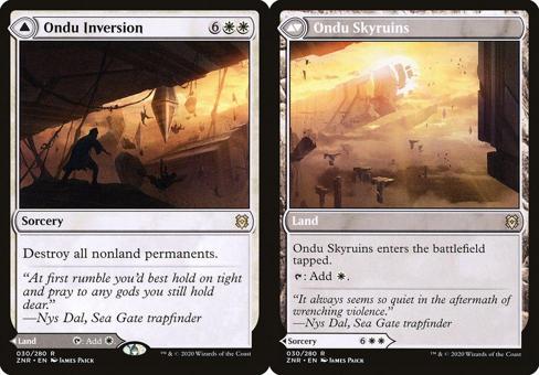 Ondu Inversion // Ondu Skyruins - Foil