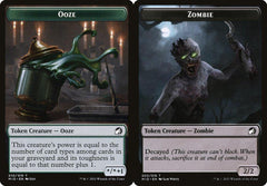 Ooze (010) // Zombie (005) Double-Sided Token - Foil