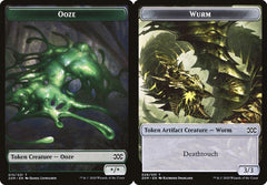 Ooze (015) // Wurm (029) Double-Sided Token - Foil