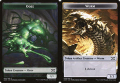 Ooze (015) // Wurm (030) Double-Sided Token - Foil
