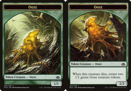 Ooze (016) // Ooze (017) Double-Sided Token