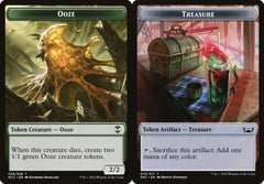 Ooze (026) // Treasure (015) Double-Sided Token
