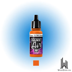 Vallejo Game Air Orange Fire 708 - 17ml