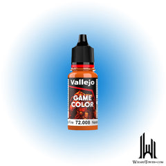 Vallejo Game Color Orange Fire 008 - 18ml