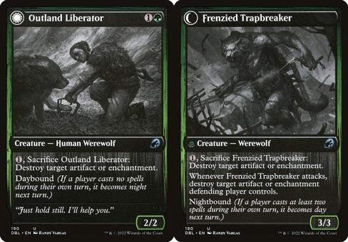 Outland Liberator // Frenzied Trapbreaker - Foil