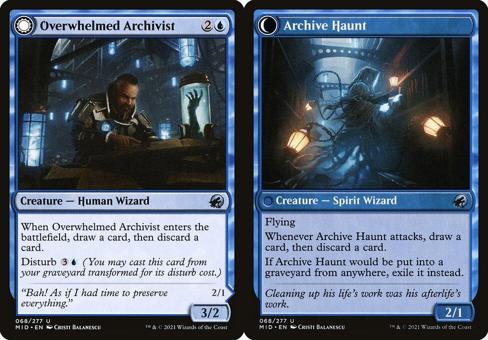 Overwhelmed Archivist // Archive Haunt - Foil