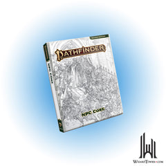 Pathfinder 2nd Edition Book - NPC Core - Sketch Cover Edition