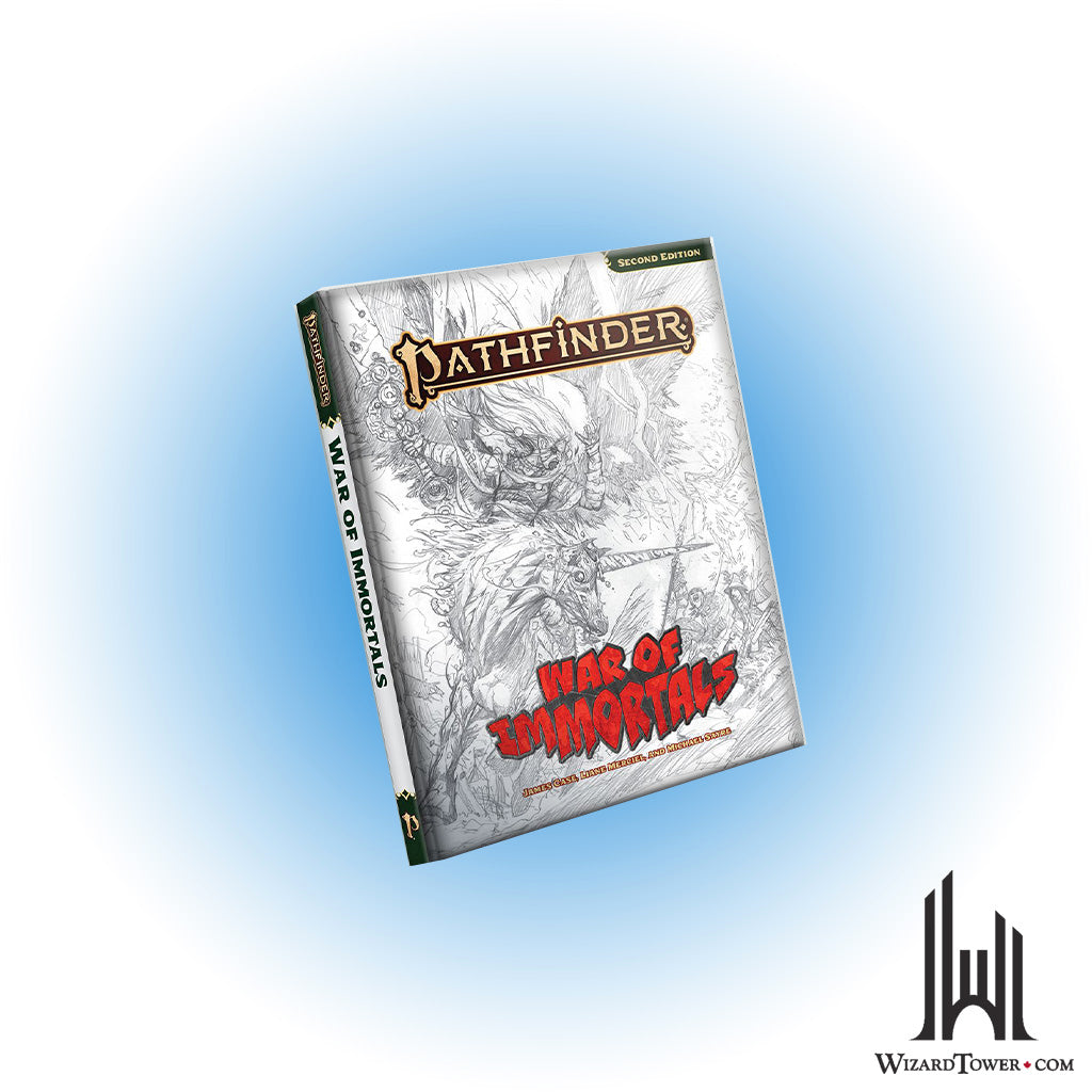 Pathfinder 2nd Edition Book - War of Immortals - Sketch Cover Edition