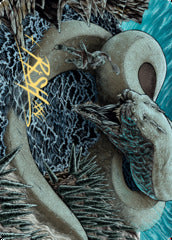 Koma, Cosmos Serpent (80/81) Art Card (AKHM) - Gold-Stamped Signature