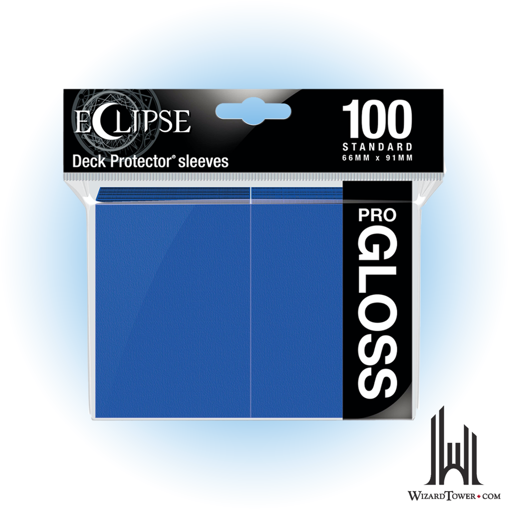 Deck Protectors - Eclipse Gloss Pacific Blue 100ct