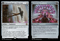 Paleontologist's Pick-Axe // Dinosaur Headdress - Foil