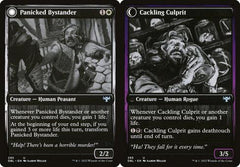 Panicked Bystander // Cackling Culprit - Foil
