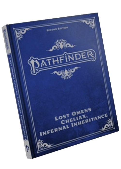 Pathfinder 2nd Edition Book - Lost Omens - Cheliax, Infernal Inheritance - Special Edition