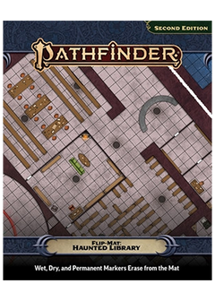 Pathfinder 2nd Edition Flip-Mat - Haunted Library