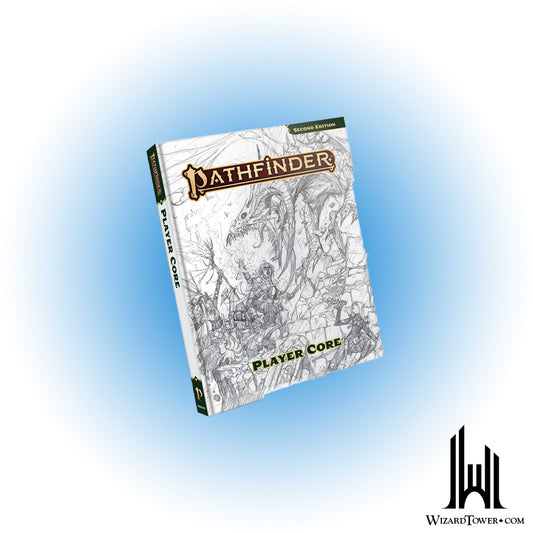 Pathfinder 2nd Edition Book - Player Core Remastered - Sketch Cover Edition