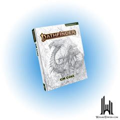 Pathfinder 2nd Edition Book - GM Core Remastered - Sketch Cover Edition