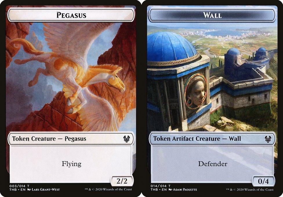 Pegasus (003) // Wall (014) Double-Sided Token