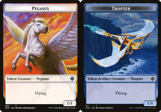 Pegasus (007) // Thopter (011) Double-Sided Token
