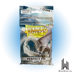 Deck Protectors - Dragon Shield Perfect Fit Clear 100ct