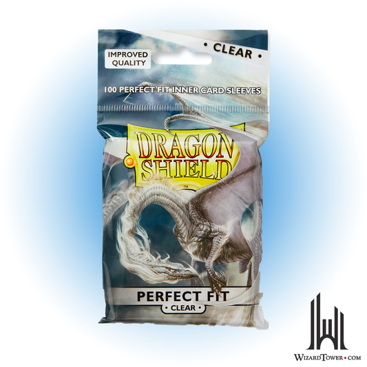 Deck Protectors - Dragon Shield Perfect Fit Clear 100ct