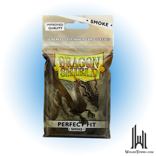 Deck Protectors - Dragon Shield Perfect Fit Smoke 100ct