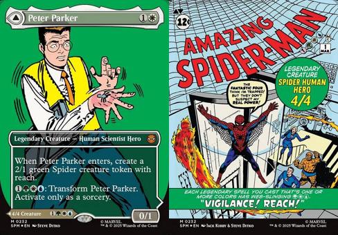 Peter Parker // Amazing Spider-Man (0232) (Borderless) - Foil