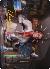 Peter Parker (03/54) Art Card (ASMP) - Gold-Stamped Signature