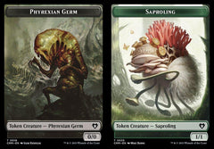 Phyrexian Germ (0016) // Saproling (0035) Double-Sided Token
