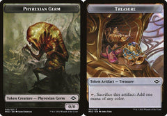 Phyrexian Germ (003) // Treasure (021) Double-Sided Token - Foil