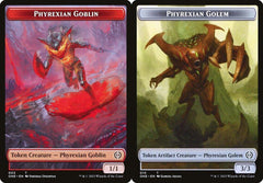 Phyrexian Goblin (003) // Phyrexian Golem (010) Double-Sided Token