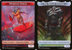 Phyrexian Goblin (003) // The Hollow Sentinel (009) Double-Sided Token