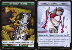 Phyrexian Horror (007) // Phyrexian Mite (011) Double-Sided Token - Foil