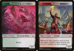 Phyrexian Hydra (0011) // Warrior (0015) Double-Sided Token - Foil