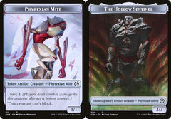 Phyrexian Mite (011) // The Hollow Sentinel (009) Double-Sided Token - Foil