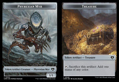 Phyrexian Myr (0044) // Treasure (0048) Double-Sided Token