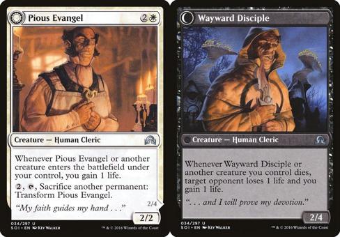 Pious Evangel // Wayward Disciple - Foil