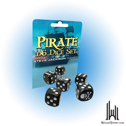 Dice Set - Pirate d6 6ct